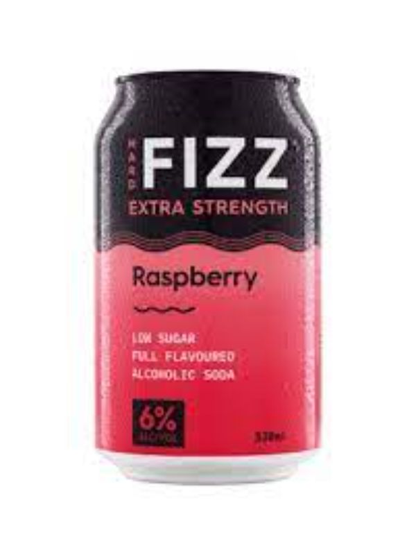 Hard Fizz Extra Strength Raspberry