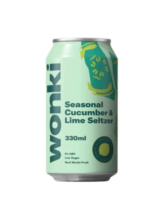 Wonki Cucumber & Lime Seltzer