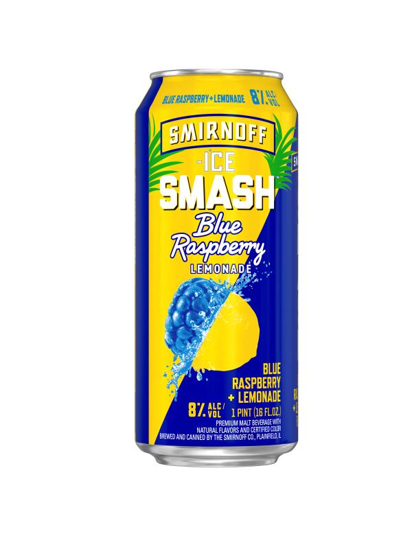 Smirnoff Ice Smash Blue Raspberry Lemonade 695ml