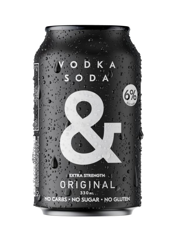 Vodka & Soda Extra Strength Original