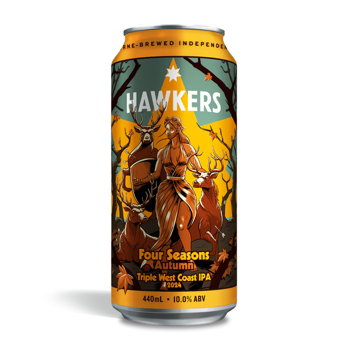 Hawkers Four Seasons Autumn Triple West Coast IPA