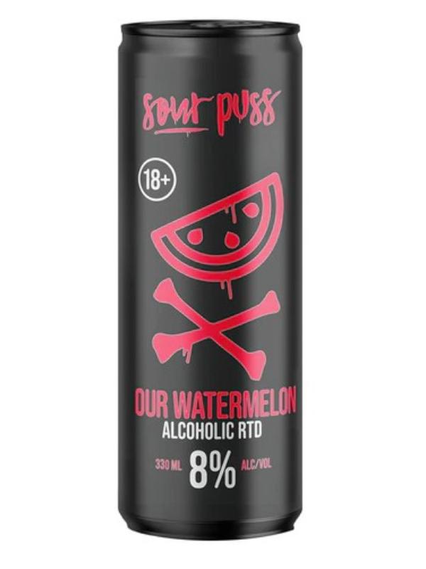 Sour Puss Sour Watermelon 8% RTD