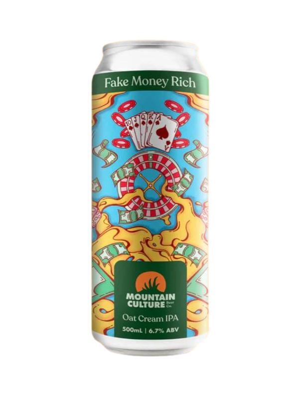 Mountain Culture Fake Money Rich Oat Cream IPA
