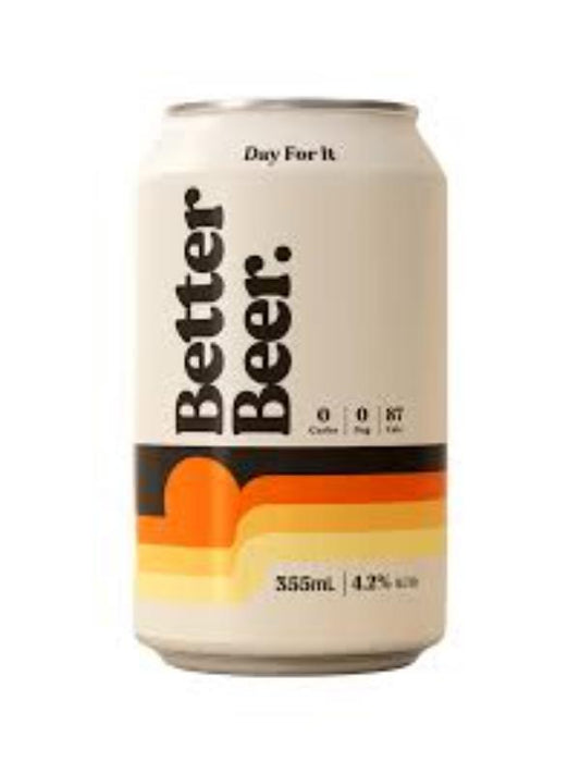 Better Beer Zero Carb Lager Cans