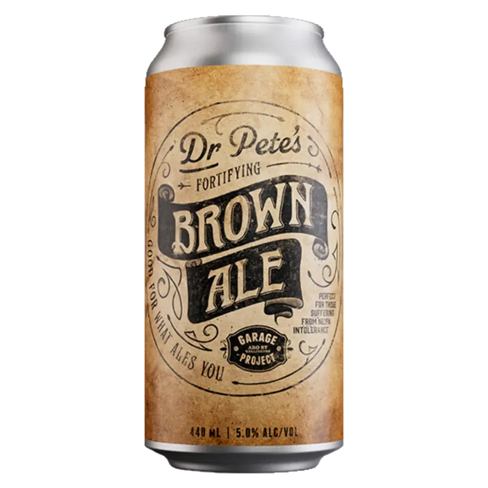 Garage Project Dr Pete’s Fortifying Brown Ale