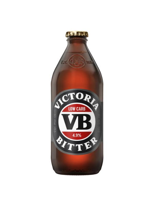 Victoria Bitter Low Carb Bottle 375mL