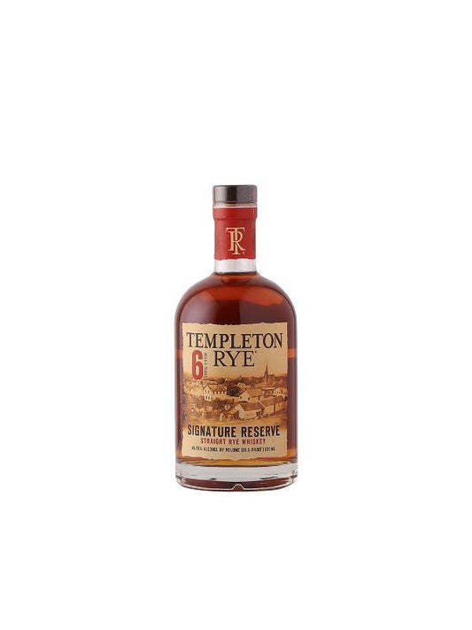 Templeton Signature Reserve Straight Rye Whiskey 6YO