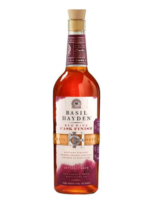 Basil Hayden's Red Wine Cask Finish Bourbon Whiskey 750ml