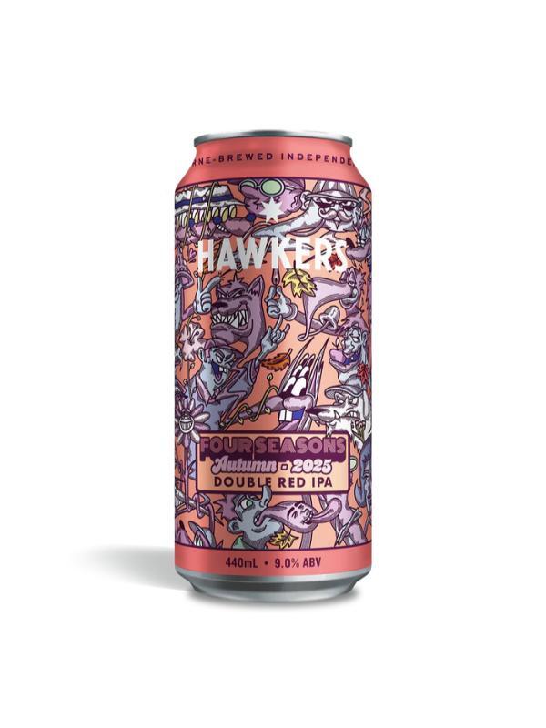 Hawkers Four Season's Autumn 2025 Double Red IPA