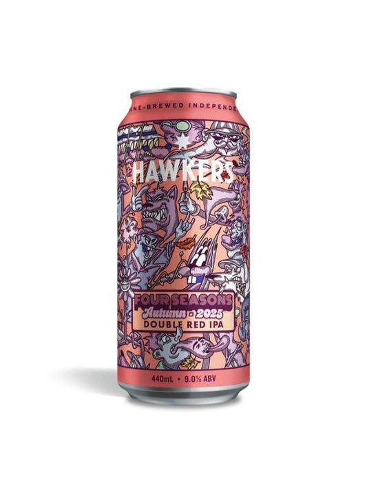 Hawkers Four Season's Autumn 2025 Double Red IPA