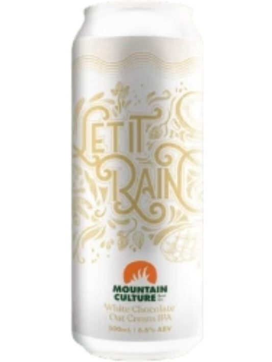 Mt Culture Let it Rain White Chocolate Oat Cream IPA