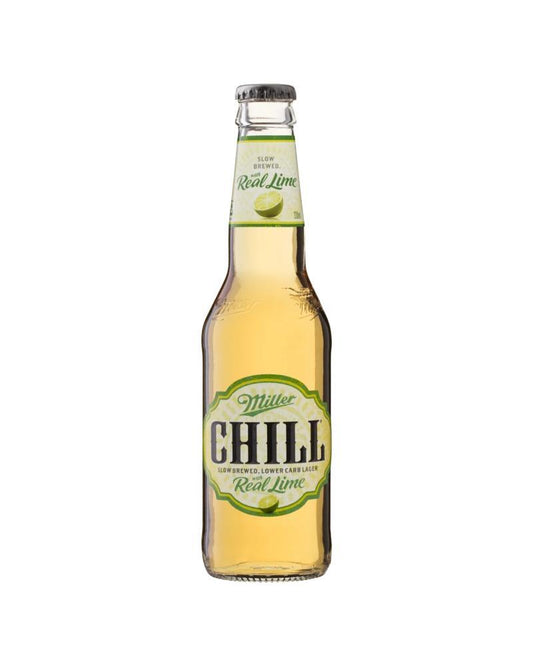 Millers Chill with Lime Bottles