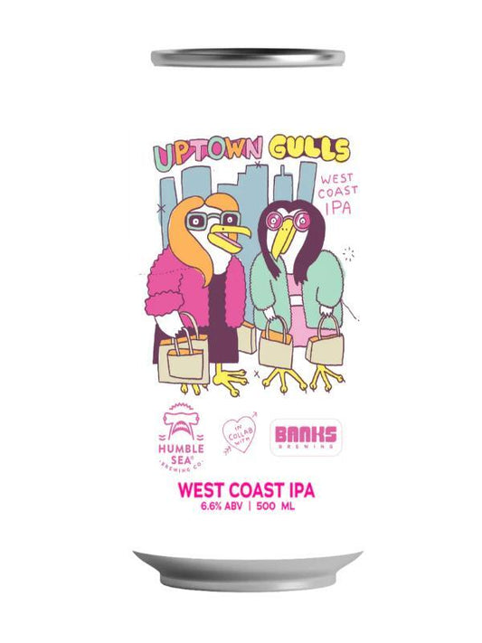 Banks x Humble Sea - Uptown Gulls West Coast IPA