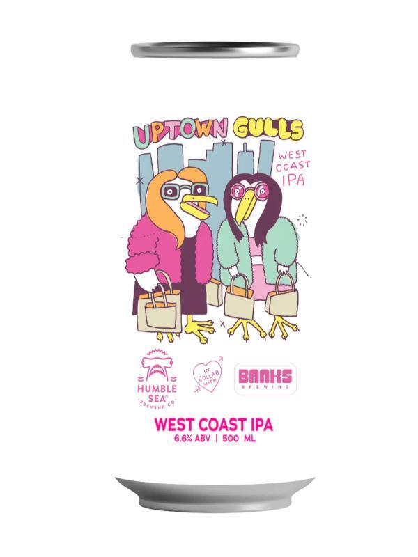 Banks x Humble Sea - Uptown Gulls West Coast IPA