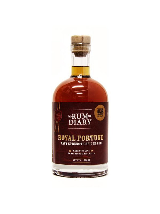 Rum Diary Royal Fortune Navy Strength Spiced Rum