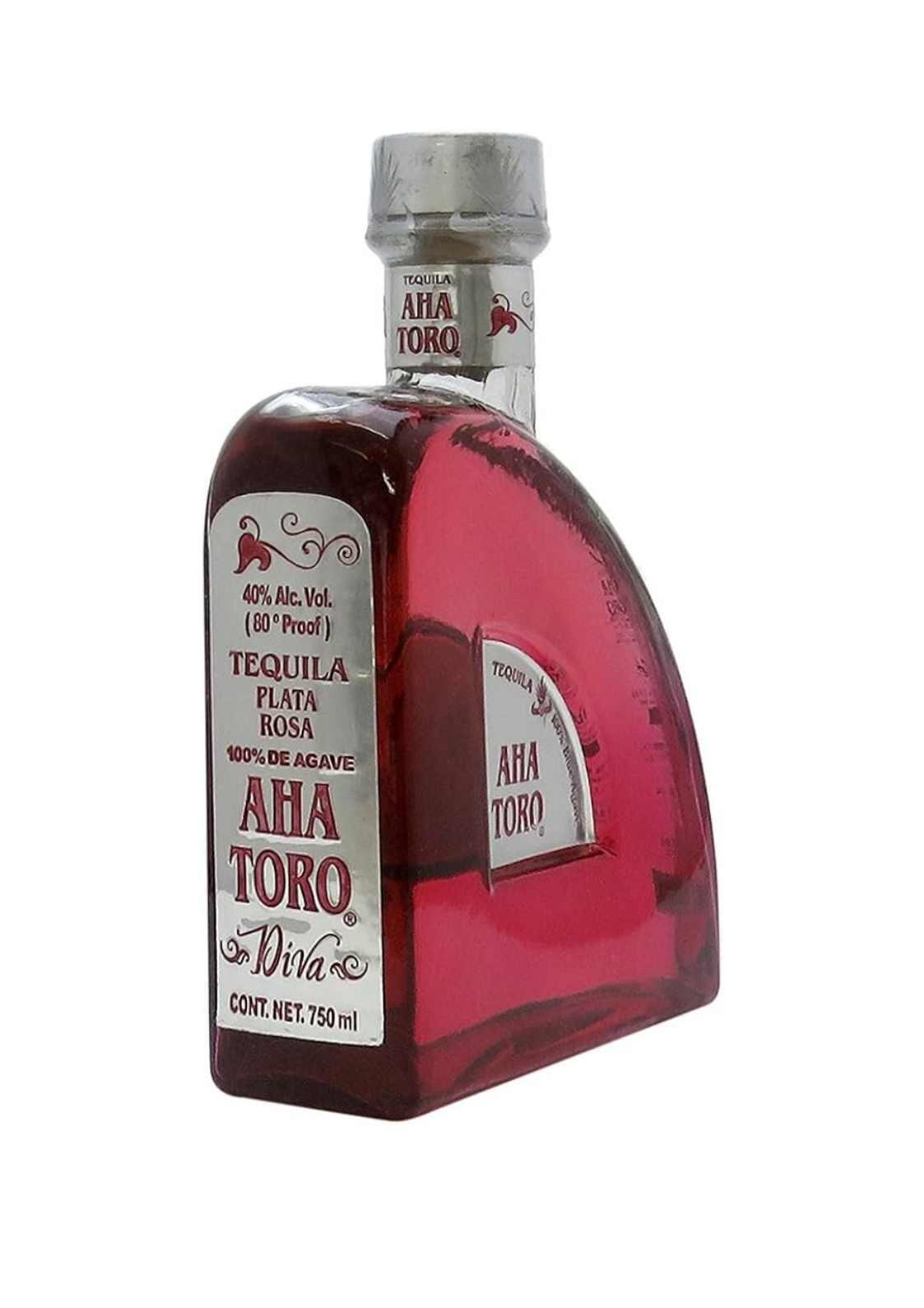 Aha Toro Diva Plata Rosa Tequila