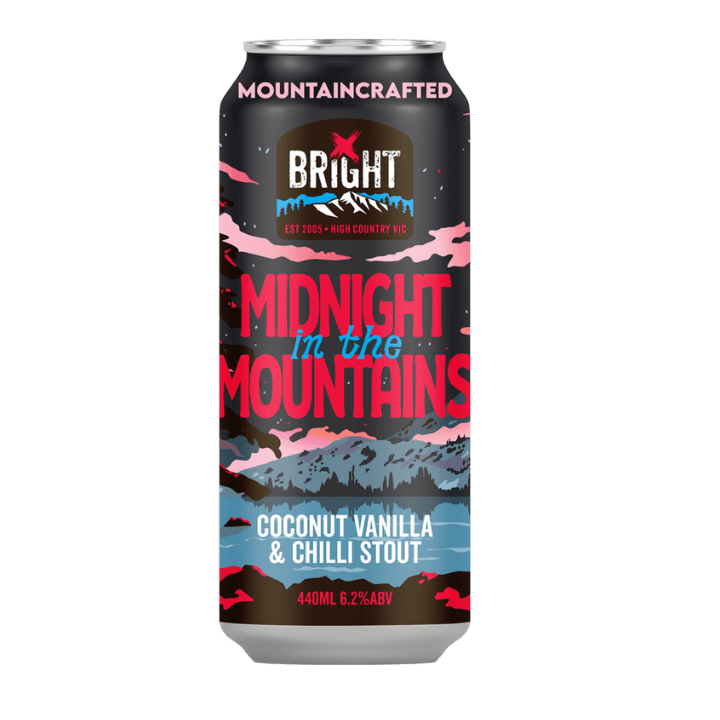 Bright Midnight In The Mountains Coconut Vanilla & Chilli Stout