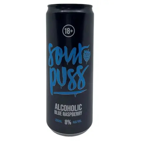 Sour Puss Blue Raspberry 8% RTD