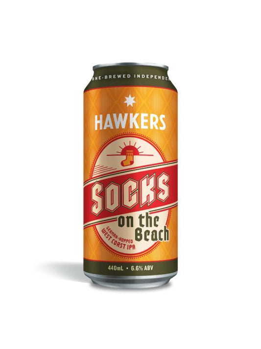 Hawkers Socks On The Beach German Hopped West Coast IPA