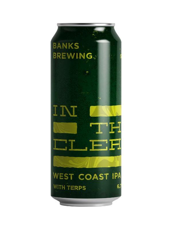 Banks Into The Clear West Coast IPA With Terps