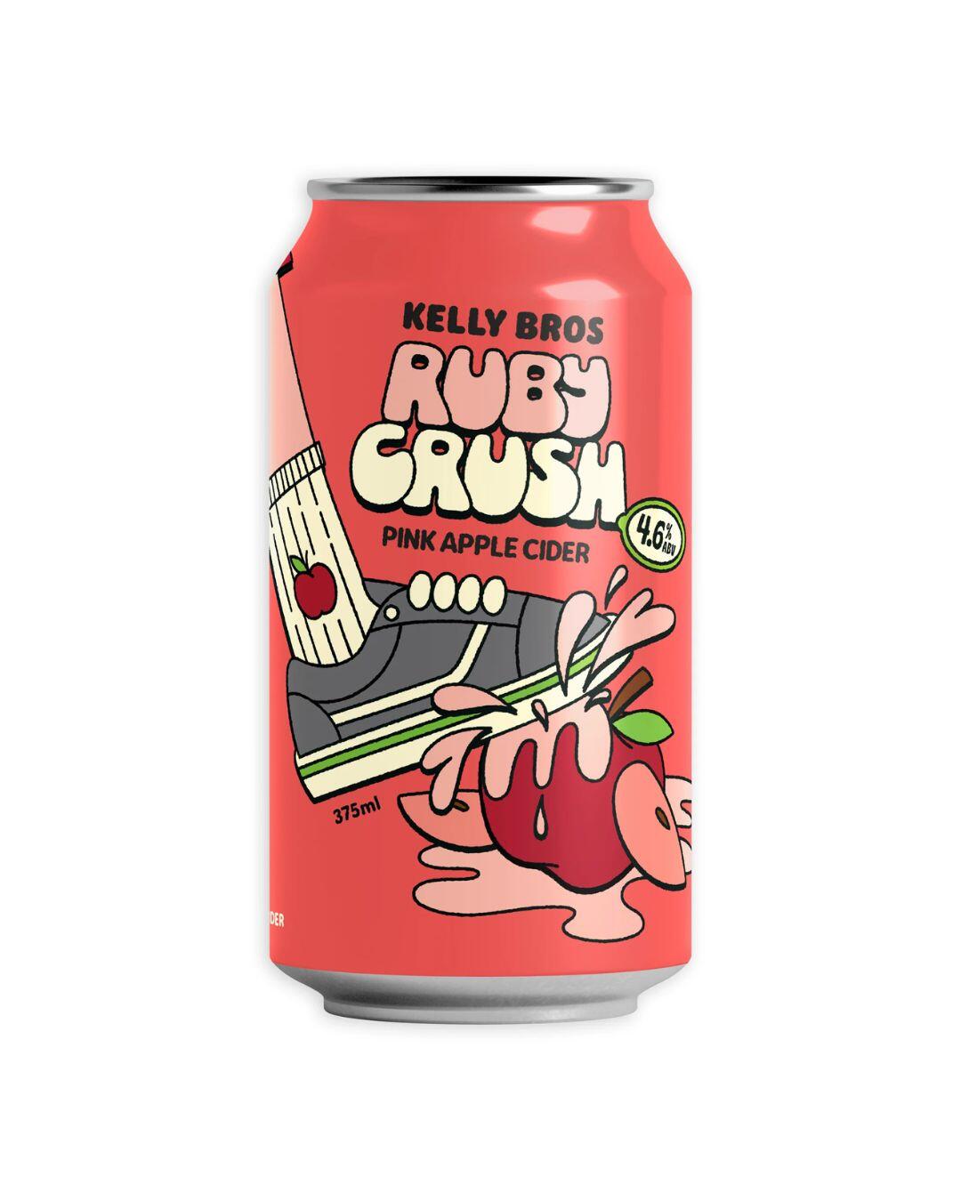 Kelly Brothers Ruby Crush Pink Apple Cider