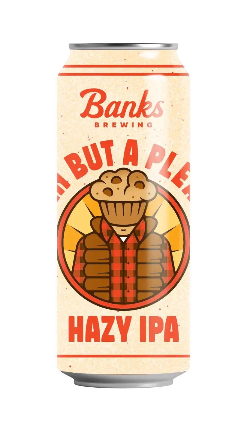 Banks Brewing Muffin But A Pleasure Hazy IPA 500ml Can