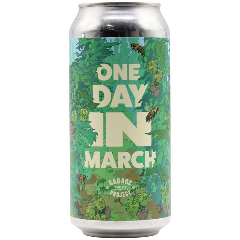 Garage Project One Day In March Fresh Hopped Hazy Harvest IPA