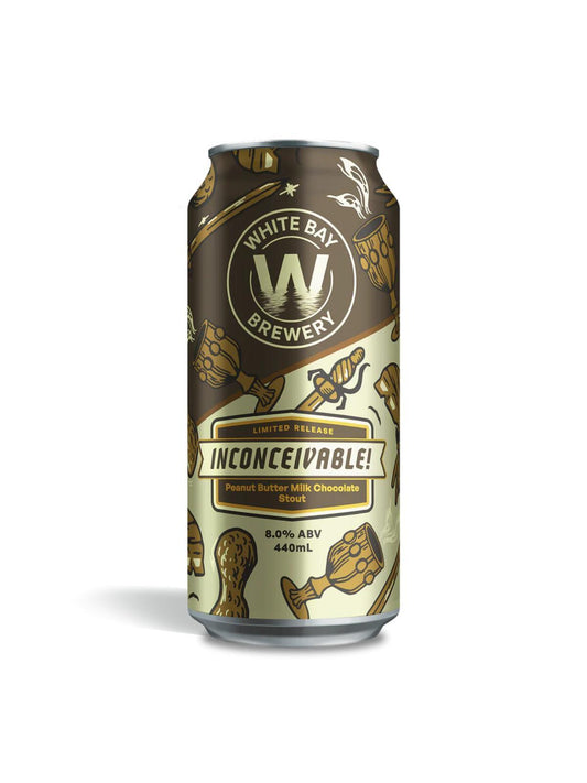 White Bay Inconceivable Peanut Butter Milk Stout