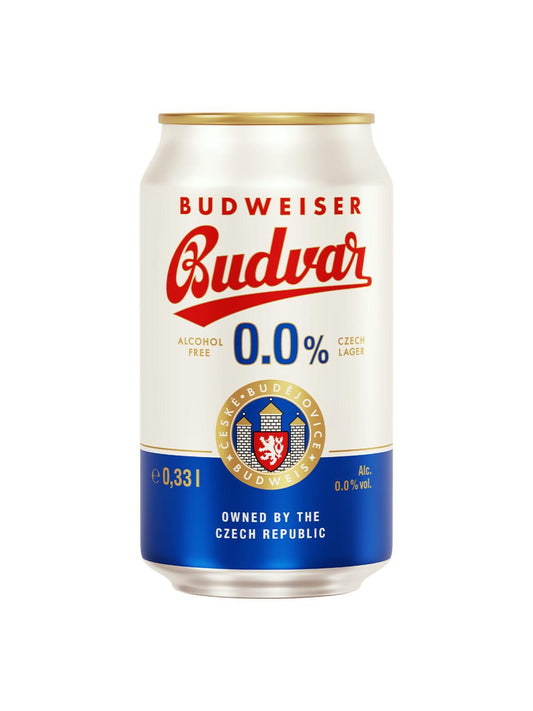 Budvar Non-Alcoholic 0.0 Can