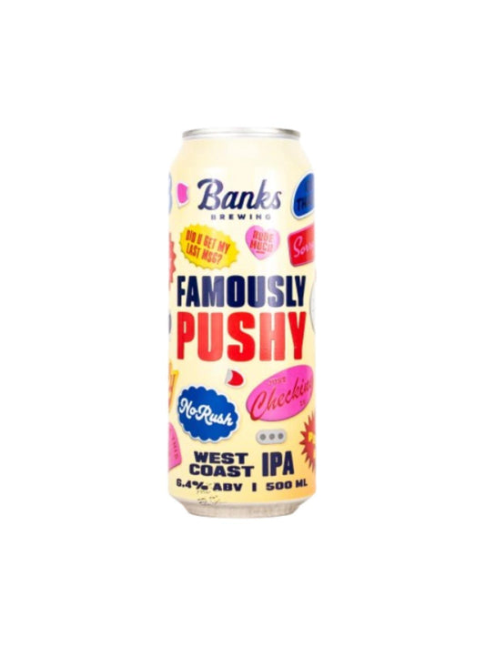 Banks Famously Pushy West Coast IPA