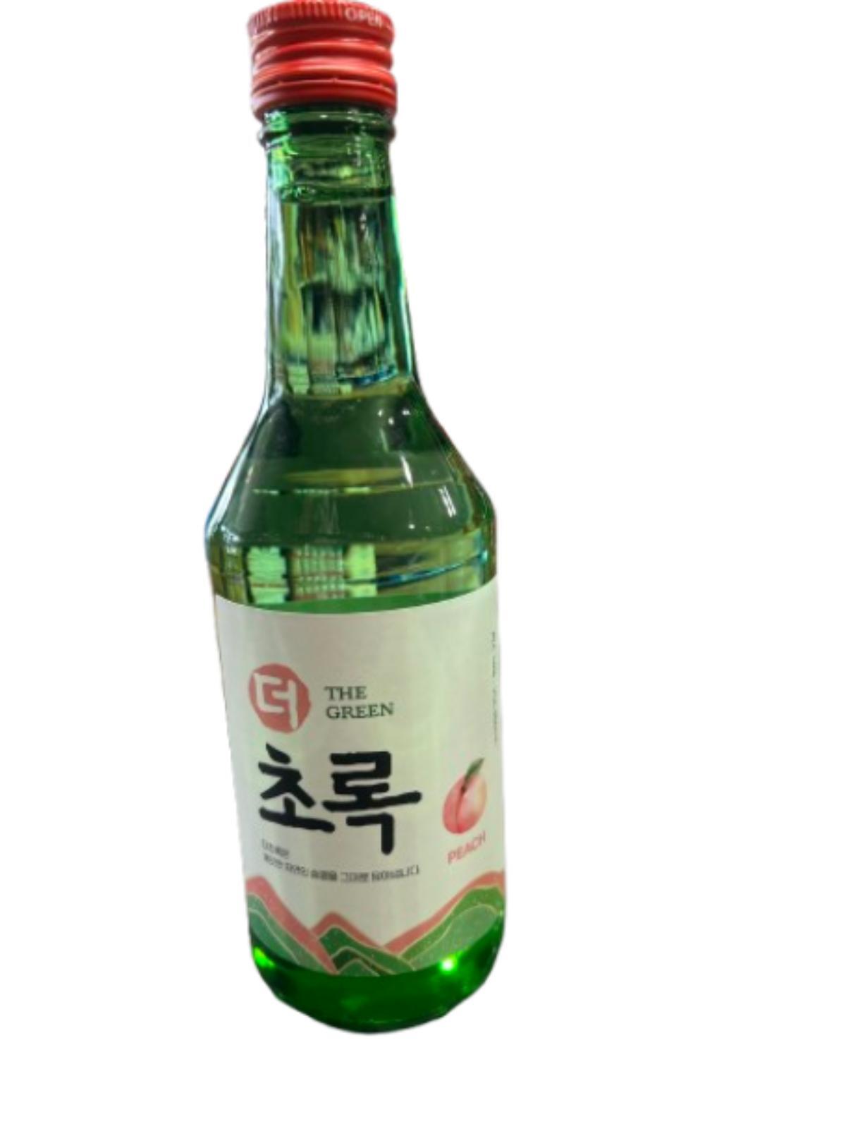 The Chorok Peach Soju