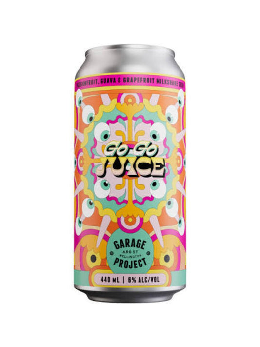 Garage Project Go Go Juice Passionfruit, Guava & Grapefruit Milkshake Sour