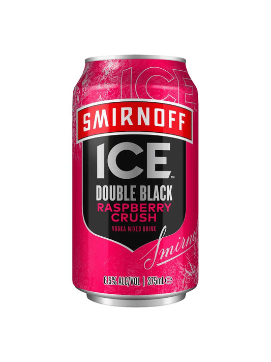 Smirnoff Ice Double Black Raspberry Crush Cans