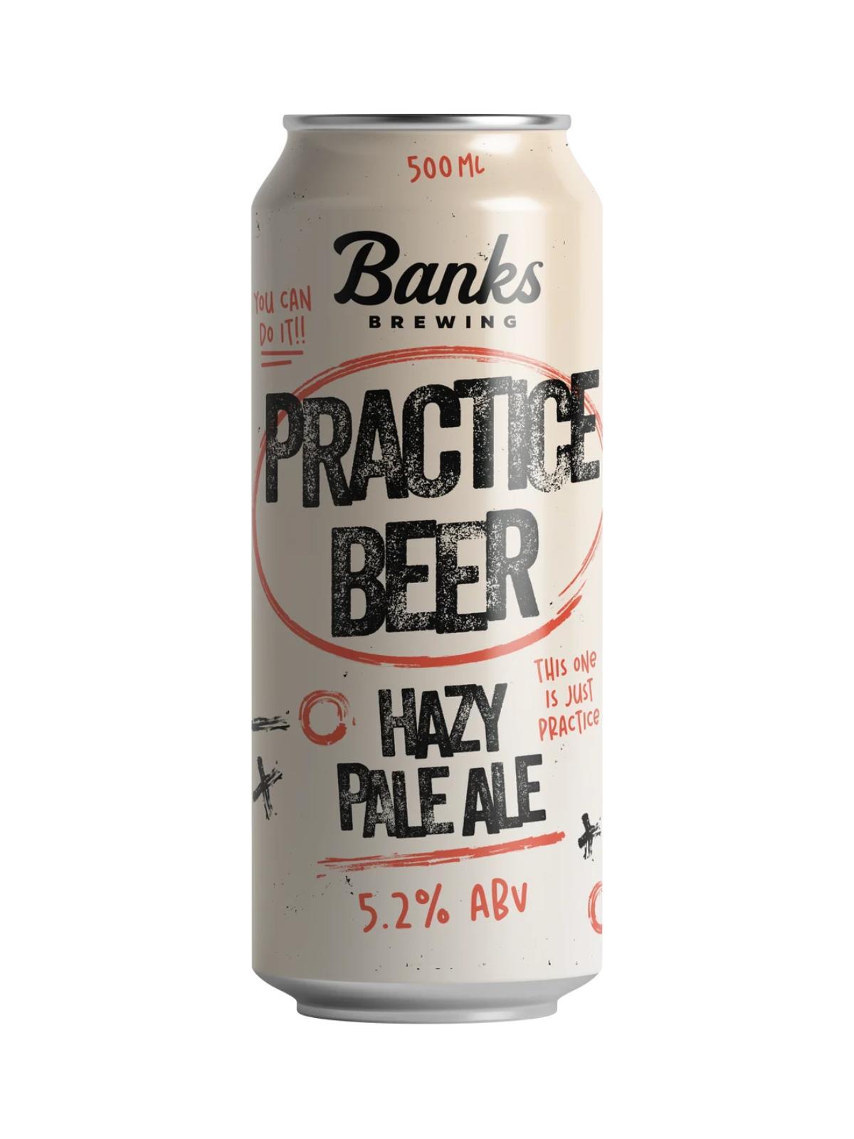 Banks Practice Beer Hazy Pale Ale