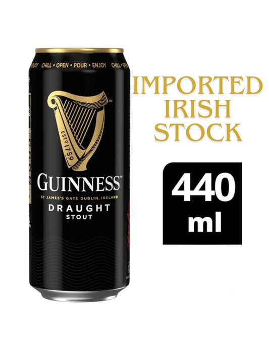 Guinness Stout 440ml Cans (Fully Imported)