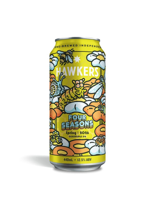 Hawkers Four Seasons Spring 2026 Quadruple IPA