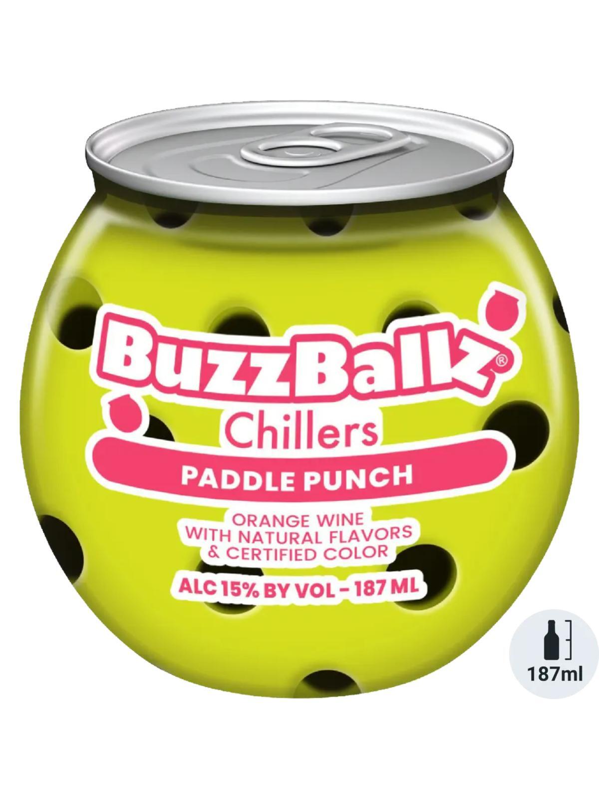Buzzballz Pickleball (PaddlePunch Chillers) 187ml