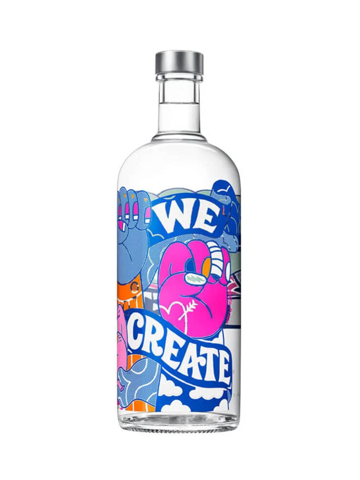 Absolut Together We Create Limited Edition Vodka 1L