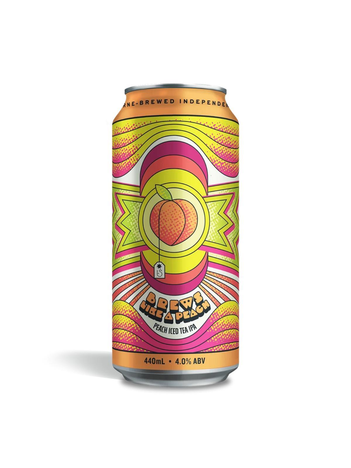 Hawkers x La Sirene Brews Like A Peach - Peach Iced Tea IPA