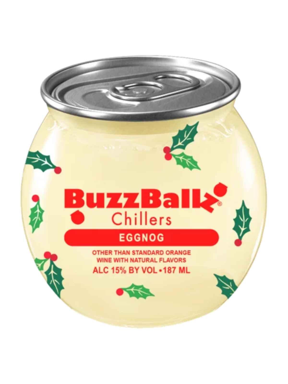 Buzzballz Chillers Egg Nog 187ml
